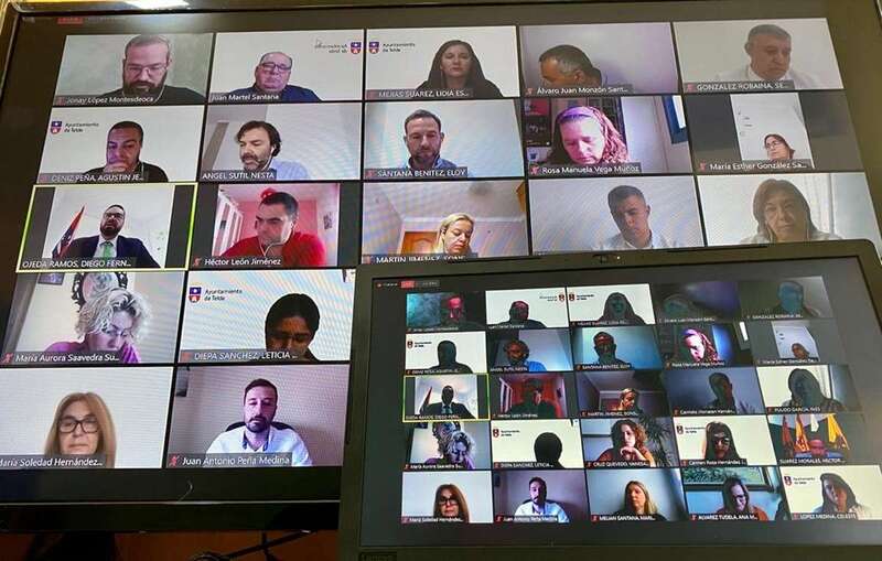 Imagen de la primera reunión (Foto TA)