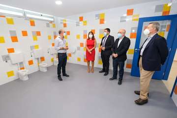 Visita a las renovadas instalaciones de la Escuela Infantil de Las Remudas  (Reportaje gráfico TA y Acfi Press)