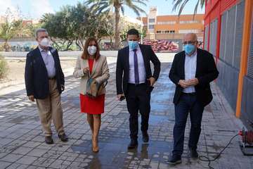 Visita a las renovadas instalaciones de la Escuela Infantil de Las Remudas  (Reportaje gráfico TA y Acfi Press)