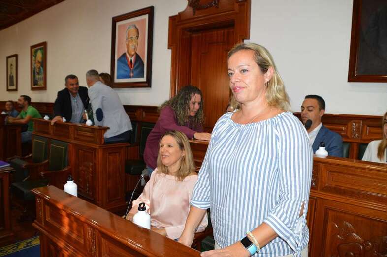 Edilas del PP en el Ayuntamiento de Telde (Foto TA)