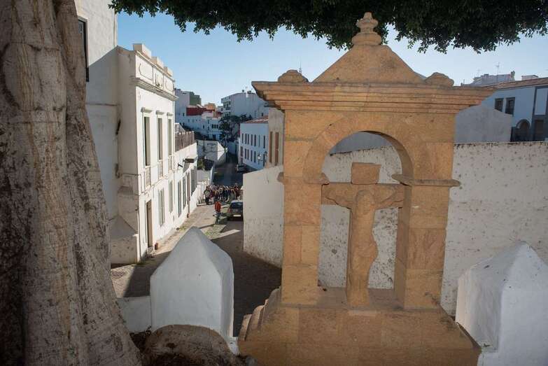 Entorno del Árbol Bonito de San Francisco (Foto Jesús Ruiz Mesa)