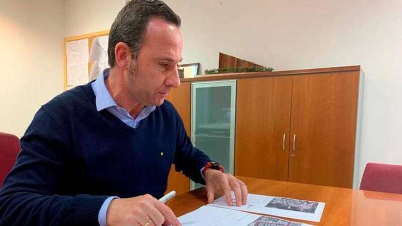 Eloy Santana, concejal de Vías y Obras/TA.