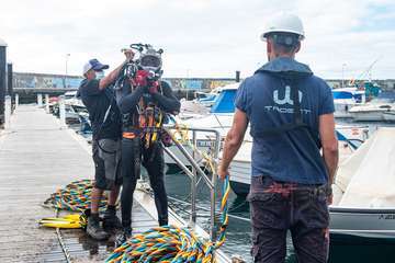 El Cabildo de Gran Canaria refuerza la seguridad de los pantalanes de Taliarte dentro del plan de choque para modernizar el muelle/TA.