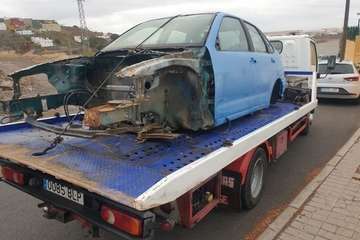  La Policía Local retira 450 vehículos abandonados en las vías públicas de Telde en siete meses/TA.