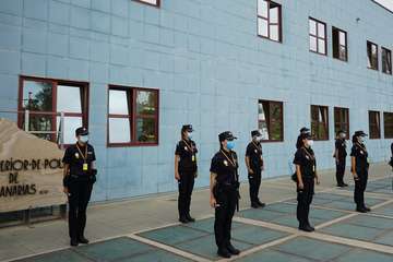  La Policía Nacional refuerza su plantilla en Telde con 15 agentes en prácticas/Acfi Press.