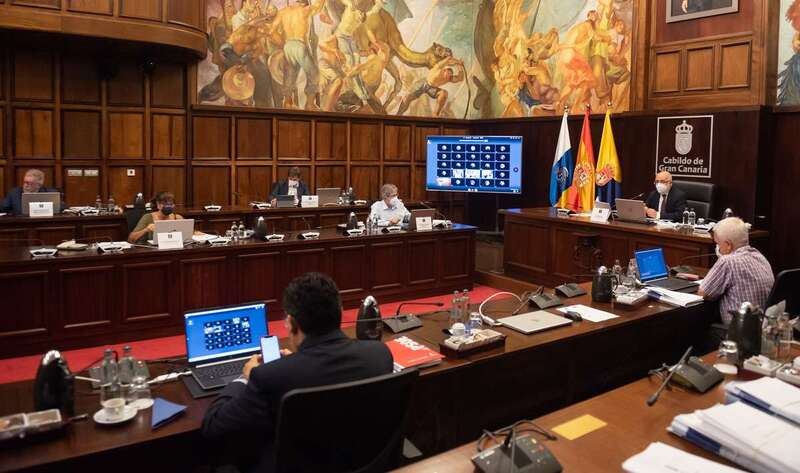 Pleno del Cabildo de este viernes/TA.