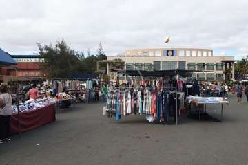 El mercadillo de Los Llanos de Telde retoma la actividad tras casi dos meses de cierre/TA.