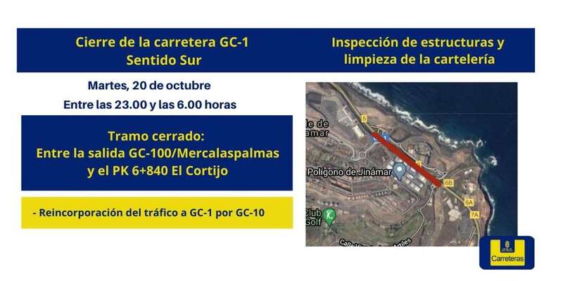 Cartel divulgativo del cierre/TA.