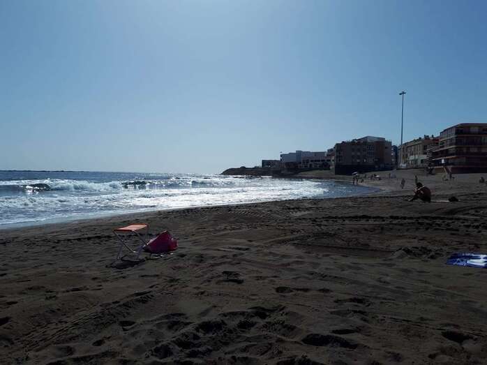 Playa de Salinetas, este sábado/TA.