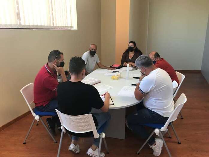 Reunión constituyente de la mesa de negociación/TA.