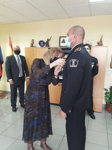 El acto se celebró en la Comisaría de la Policía Nacional de Telde (Foto TA)