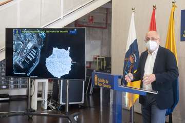 El Cabildo anuncia una inversión de 15 millones de euros para el Puerto de Taliarte/TA.