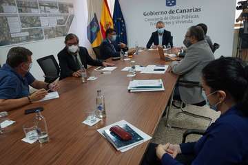 Reunión de la Comisión de Seguimiento de las Mejoras para la GC-1/TA y Acfi Press.