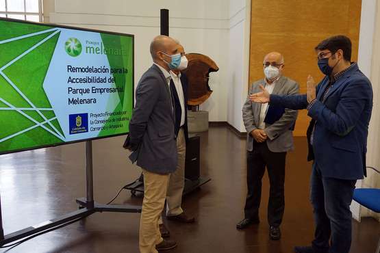 El Parque Empresarial Melenara renueva su accesibilidad con 850.000 euros aportados por el Cabildo/TA.