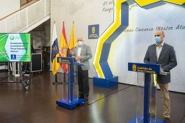 El Parque Empresarial Melenara renueva su accesibilidad con 850.000 euros aportados por el Cabildo/TA.