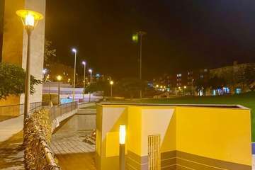 Parques y Jardines sustituye luminarias en los parques urbanos de Telde/TA.