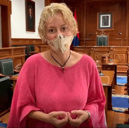 Auri Saavedra, concejala de Bienestar y Protección Animal (Foto TA)