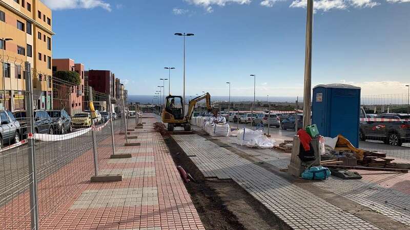 Además del asfaltado, se plantará una veintena de árboles (Foto TA)