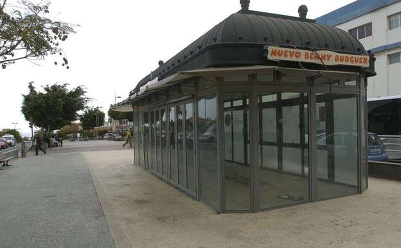 Imagen del kiosco 3, el más grande de los cuatro establecimientos ubicados en las ramblas/Arcadio Suárez-C7.