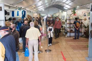 Apertura de la Feria de Artesanía de Navidad del Cabildo de Gran Canaria/TA y Acfi Press.
