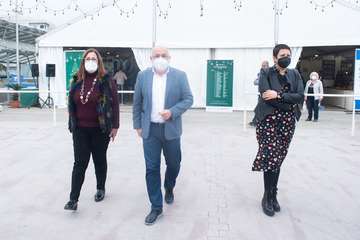 Apertura de la Feria de Artesanía de Navidad del Cabildo de Gran Canaria/TA y Acfi Press.
