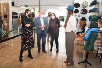 Apertura de la Feria de Artesanía de Navidad del Cabildo de Gran Canaria/TA y Acfi Press.
