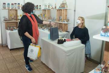 Apertura de la Feria de Artesanía de Navidad del Cabildo de Gran Canaria/TA y Acfi Press.
