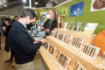 Apertura de la Feria de Artesanía de Navidad del Cabildo de Gran Canaria/TA y Acfi Press.
