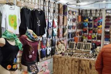 Apertura de la Feria de Artesanía de Navidad del Cabildo de Gran Canaria/TA y Acfi Press.
