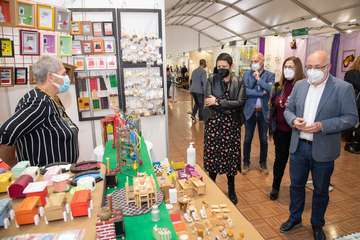 Apertura de la Feria de Artesanía de Navidad del Cabildo de Gran Canaria/TA y Acfi Press.
