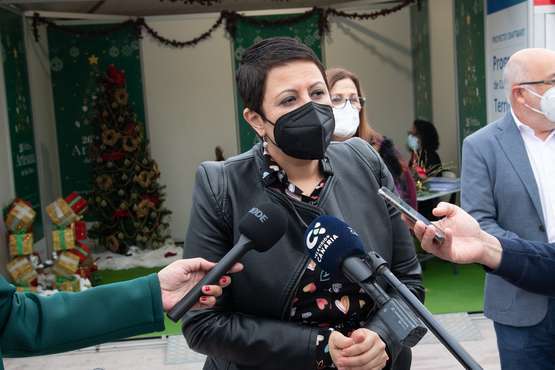 Apertura de la Feria de Artesanía de Navidad del Cabildo de Gran Canaria/TA y Acfi Press.
