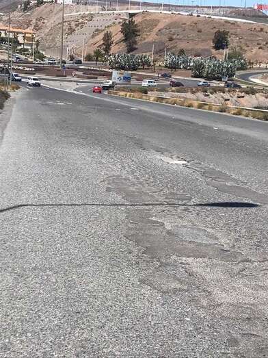 Tramo de la Avenida Joan y Víctor Jara/TA.