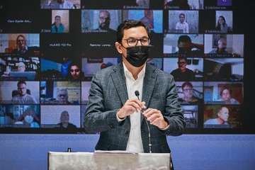 Pablo Rodríguez, reelegido secretario general de CC en Gran Canaria con el 96,5% de los votos/TA,