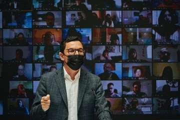 Pablo Rodríguez, reelegido secretario general de CC en Gran Canaria con el 96,5% de los votos/TA,