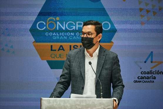 Pablo Rodríguez, reelegido secretario general de CC en Gran Canaria con el 96,5% de los votos/TA,