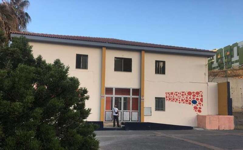 Fachada del todavía albergue para personas sin hogar/Juan Carlos Alonso/C7.