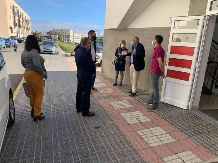 Vista a las nuevas instalaciones del centro en la zona de Arauz/TA.