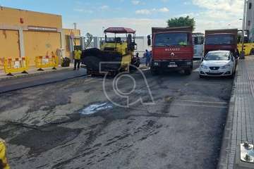  La calle de Alfonso Armas Ayala luce nuevo asfaltado/TA.