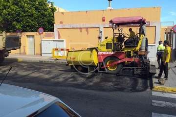  La calle de Alfonso Armas Ayala luce nuevo asfaltado/TA.