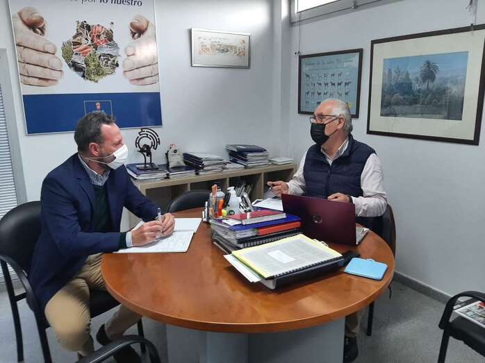 Eloy Santana (i) y Miguel Hidalgo (d) / TA