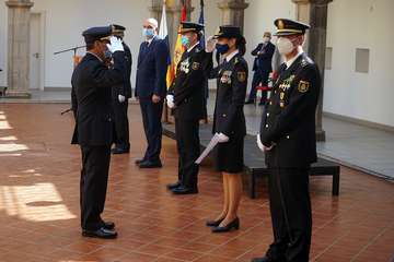 Toma de posesión de los nuevos inspectores de la Policía Nacional en Canarias/Acfi Press.