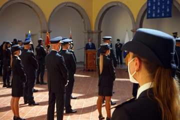 Toma de posesión de los nuevos inspectores de la Policía Nacional en Canarias/Acfi Press.
