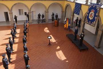 Toma de posesión de los nuevos inspectores de la Policía Nacional en Canarias/Acfi Press.