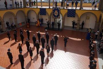 Toma de posesión de los nuevos inspectores de la Policía Nacional en Canarias/Acfi Press.