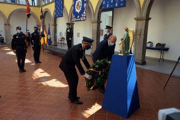 Toma de posesión de los nuevos inspectores de la Policía Nacional en Canarias/Acfi Press.