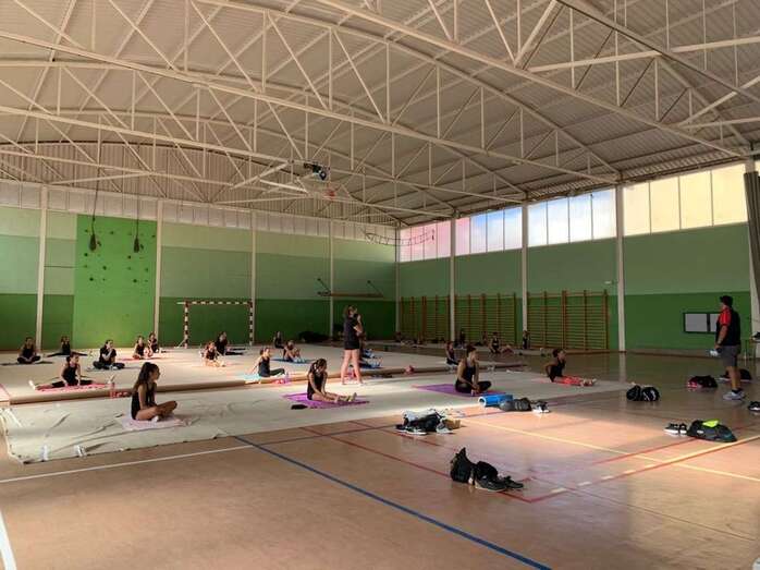 Pabellón deportivo del Instituto Juan Pulido Castro/TA.