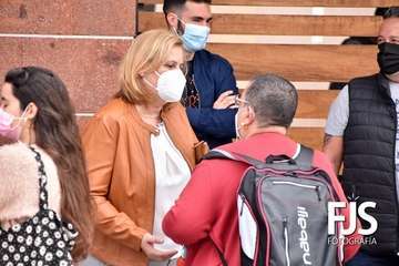 Protesta de los trabajadores del Paco Artiles/TA.