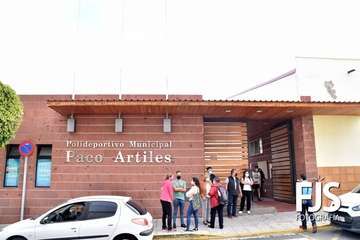 Protesta de los trabajadores del Paco Artiles/TA.