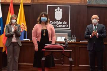 Toma de posesión de Gloria Cabrera como consejera/TA.