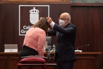 Toma de posesión de Gloria Cabrera como consejera/TA.